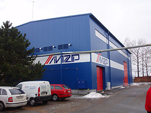 Výrobní hala Montáží Přerov a.s.